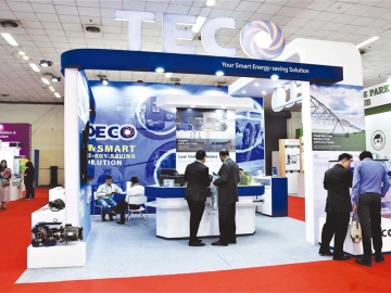 主打動力節(jié)能、智慧監(jiān)控 東元 現(xiàn)身印度臺灣形象展