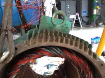 高壓電機(jī)不能起動且冒煙發(fā)熱如何維修