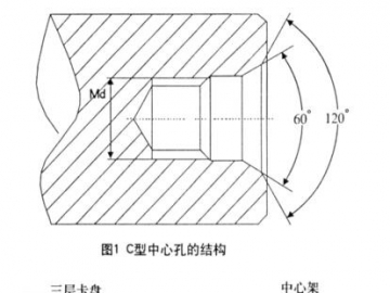防爆電機(jī)軸C型中心孔傳統(tǒng)的工藝方法及存在問題分析