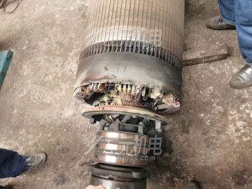 山東鋼鐵企業(yè)AEM 500KW電機維修