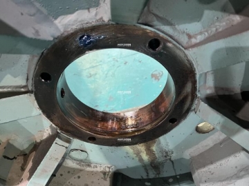 東元AECK 1300HP電機(jī)維修，更換軸、后端蓋、軸承