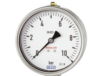 PG28波登管壓力，哈氏合金材質(zhì)