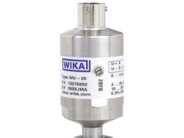WU-20, WU-25, WU-26高純度應用的傳感器