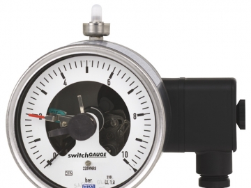 PGS23.100, PGS23.160帶開(kāi)關(guān)電接點(diǎn)的波登管壓力表