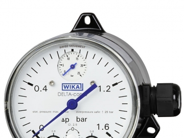 DPGS40帶微動開關(guān)的差壓表