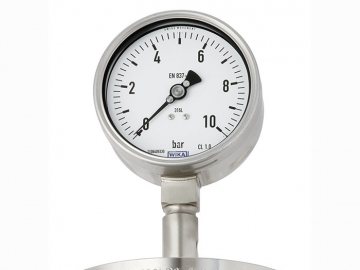 DSS27M符合EN837-1的隔膜壓力表