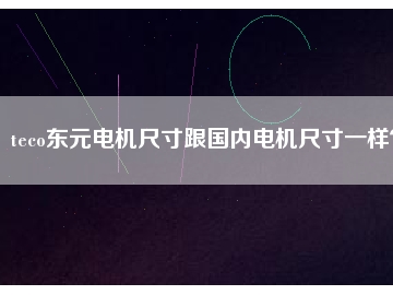 teco東元電機尺寸跟國內(nèi)電機尺寸一樣？
