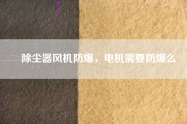 除塵器風(fēng)機防爆，電機需要防爆么