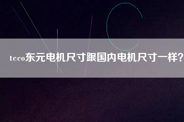 teco東元電機(jī)尺寸跟國(guó)內(nèi)電機(jī)尺寸一樣？